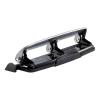 imageBostitch Office inPRESS 12 Reduced Effort ThreeHole Punch SilverBlack 210112 Sheet Black