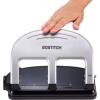 imageBostitch Office inPRESS 12 Reduced Effort ThreeHole Punch SilverBlack 210140 Sheet Black
