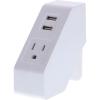 imageBostitch Office Bostitch Konnect Desktop Power Hub with 2 USB ampamp Outlet Phone Charger  Compatible with iPhone Android iPad Tablets and More KTPOWERBLKWhite