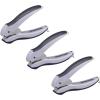 imageBostitch Office EZ Squeeze OneHole Punch 10 Sheet Capacity Lightweight GrayBlue 24023 Pack