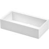 imageBostitch Office Konnect Desk Organizer Accessory Tray Wide Stacks for Desktop Storage WhiteWide