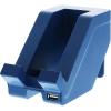 imageBostitch Office Konnect USB Charging Phone Stand Vertical or Horizontal Docking Blue KTPHONEBLUE