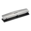 imageBostitch Office Premium 3 Hole Punch 12 Sheet Capacity Metal Rubber Base EasyClean Tray Silver 2Pack1 Pack