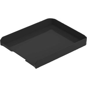imageBostitch Konnect Letter Tray Fits 975quot x 12quot Sized Documents Low Profile KTTrayWhiteBlack