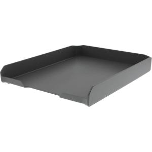 imageBostitch Konnect Letter Tray Fits 975quot x 12quot Sized Documents Low Profile KTTrayWhiteGray