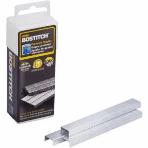 imageBostitch Office Bostitch SBS1914CP Standard Staples 14quot Leg Length Box of 5000Steel in Plastic Box