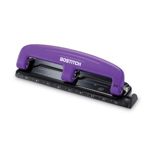 imageBostitch Office EZ Squeeze Reduced Effort 3Hole Punch 12 Sheets Blue 2103Purple