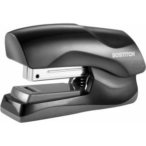 imageBostitch Office Heavy Duty Stapler 40 Sheet Capacity No Jam Half Strip Fits into the Palm of Your Hand For Classroom Office or Desk GrayBlack