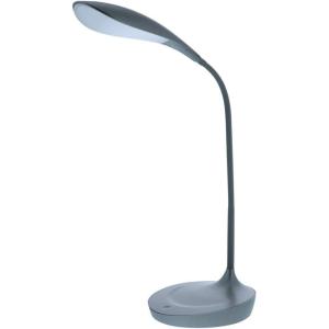 imageBostitch Office KTVLED1502WHITE Gooseneck LED Desk Lamp with USB Charging Port Dimmable WhiteGray