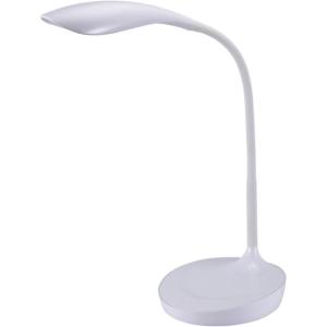 imageBostitch Office KTVLED1502WHITE Gooseneck LED Desk Lamp with USB Charging Port Dimmable WhiteWhite