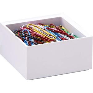 imageBostitch Office Konnect Desk Organizer Accessory Tray Stacks for Desktop Storage White