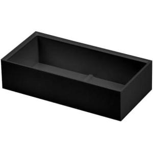 imageBostitch Office Konnect Desk Organizer Accessory Tray Wide Stacks for Desktop Storage BlackPack of 6