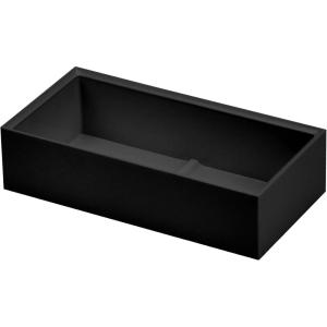 imageBostitch Office Konnect Desk Organizer Accessory Tray Wide Stacks for Desktop Storage BlackSingle
