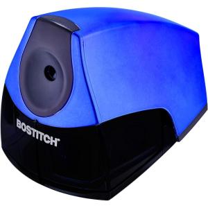 imageBostitch Office Personal Electric Pencil Sharpener Powerful StallFree Motor High Capacity Shavings Tray 7yr Warranty Navy Blue EPS4KTBLUEMetallic Blue