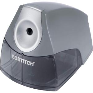 imageBostitch Office Personal Electric Pencil Sharpener Powerful StallFree Motor High Capacity Shavings Tray Gray EPS4KTGRAYGray