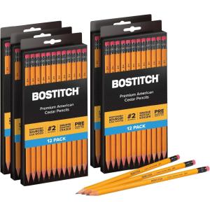 imageBostitch Premium American Cedar Pencils 60 Count