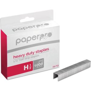 imagePaperPro quotBostitch 2510 HighCapacity Staples 38quotquot Leg Length 3000Box 1962quot silver12 leg