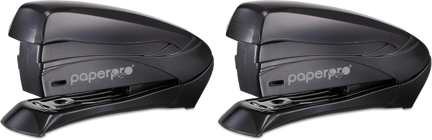 imageBostitch Office Inspire 15 Sheet Stapler  One Finger No Effort Spring Powered Stapler  Assorted Colors No Color Choice 1491Black