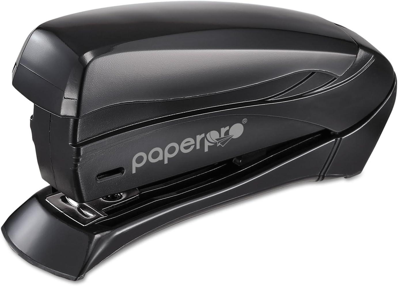 imageBostitch Office Inspire 15 Sheet Stapler  One Finger No Effort Spring Powered Stapler  Assorted Colors No Color Choice 1491Black