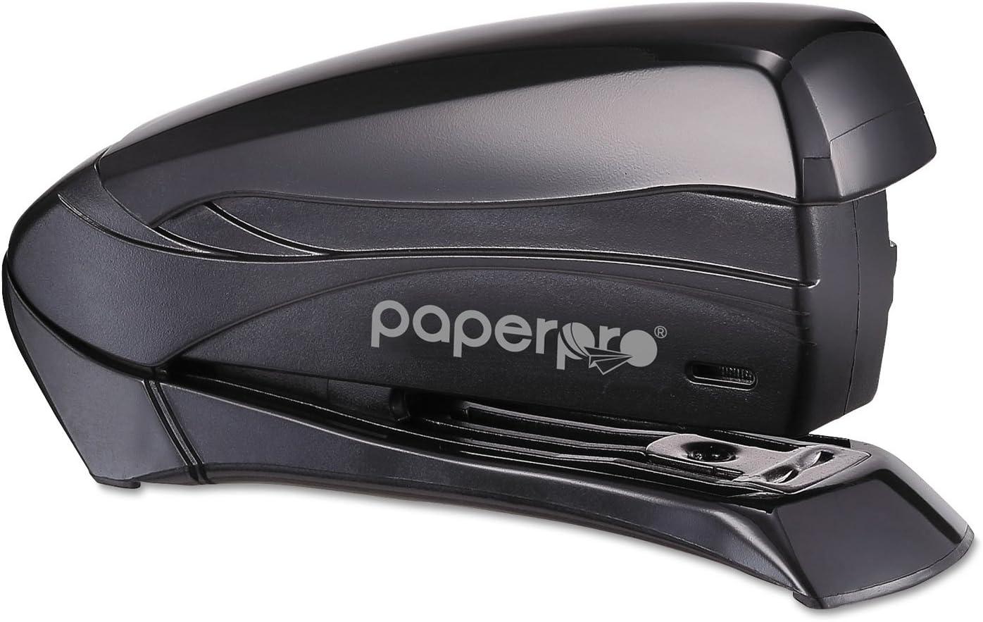 imageBostitch Office Inspire 15 Sheet Stapler  One Finger No Effort Spring Powered Stapler  Assorted Colors No Color Choice 1491Black