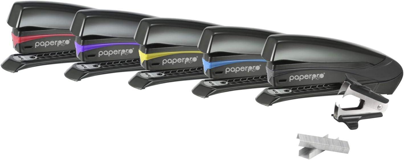imageBostitch Office Inspire 20 Sheet Stapler  One Finger No Effort Spring Powered Stapler  Black 1423Assorted Colors