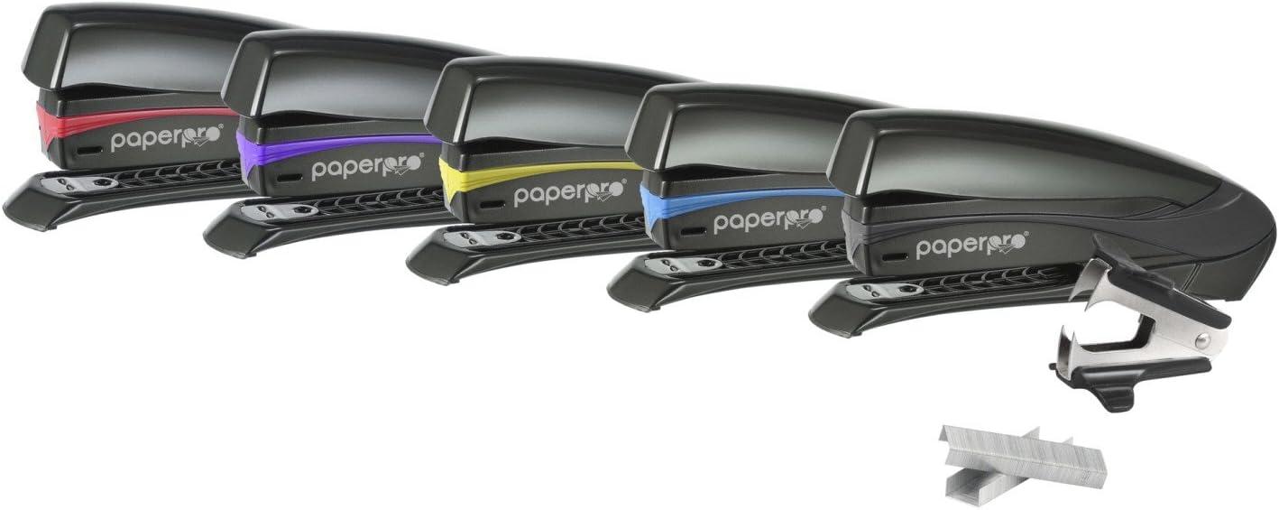 imageBostitch Office Inspire 20 Sheet Stapler  One Finger No Effort Spring Powered Stapler  Black 1423Assorted Colors