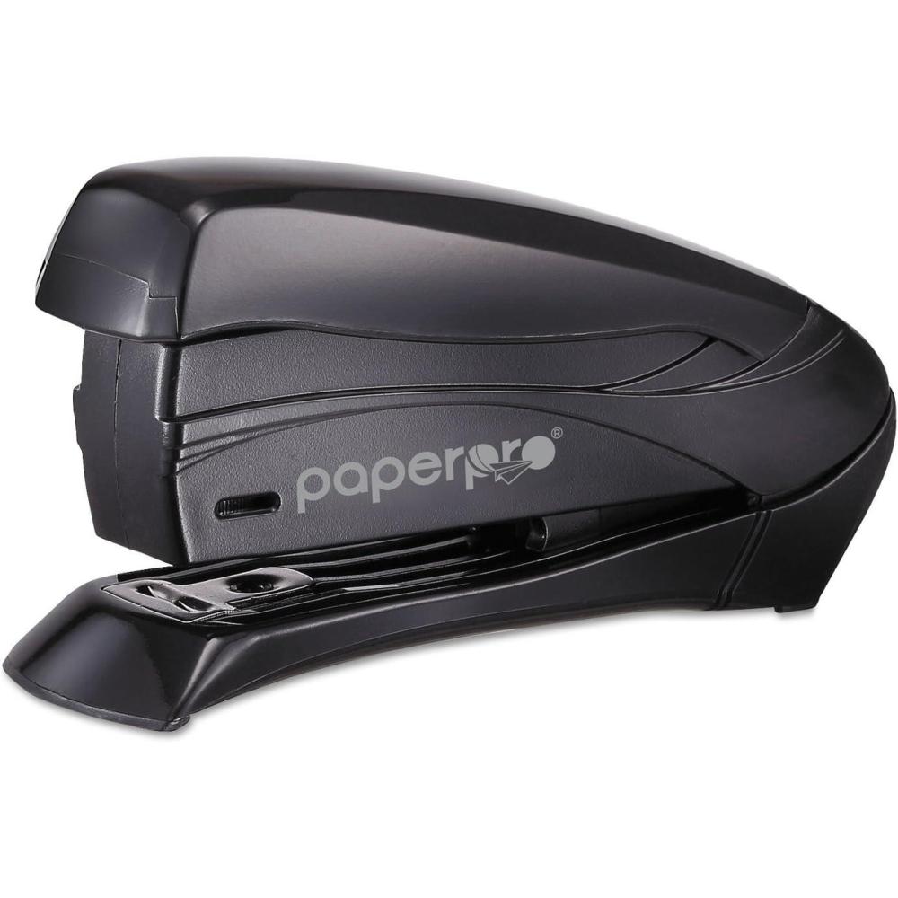 imageBostitch Office Inspire 15 Sheet Stapler  One Finger No Effort Spring Powered Stapler  Assorted Colors No Color Choice 1491Black