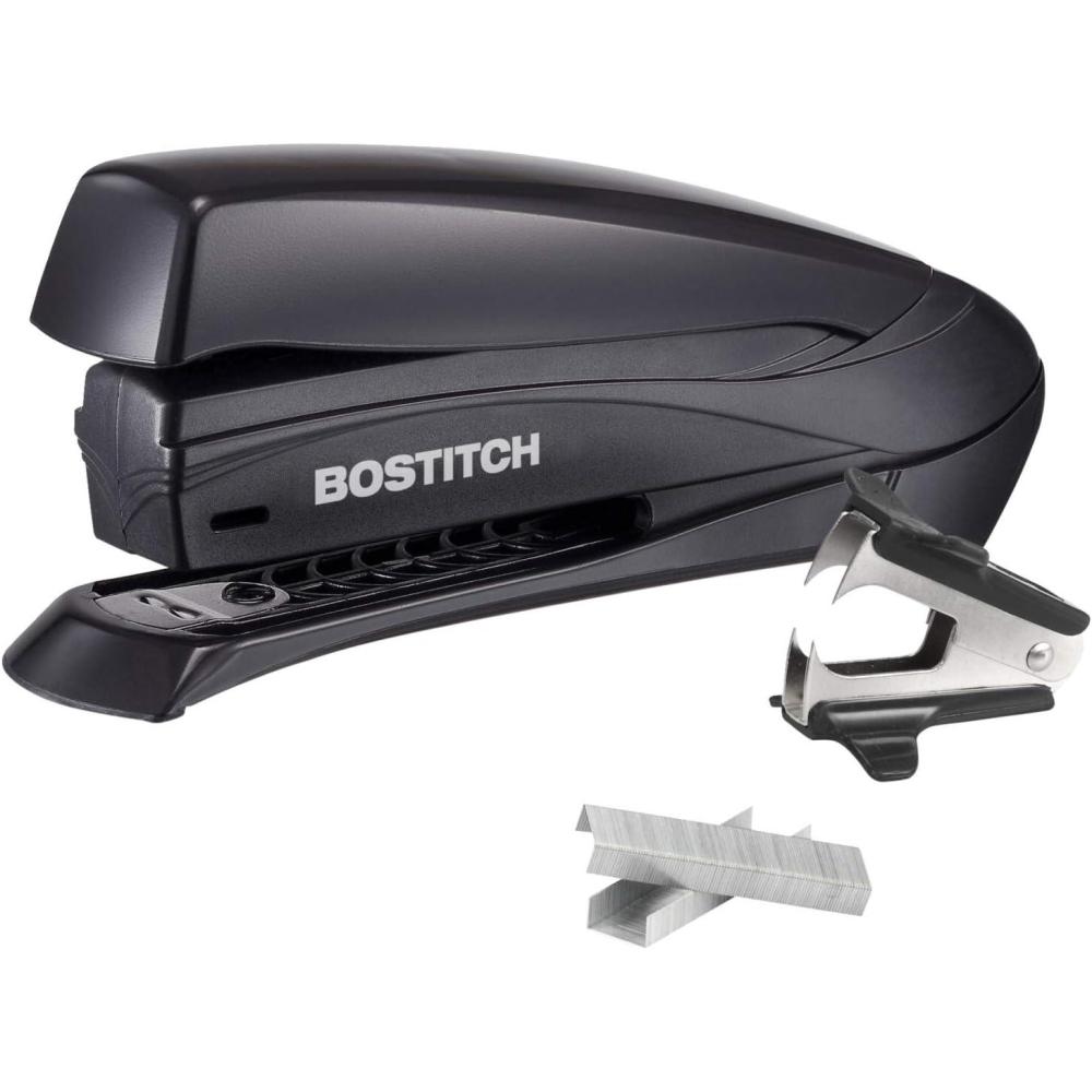 imageBostitch Office Inspire 20 Sheet Stapler  One Finger No Effort Spring Powered Stapler  Black 1423Assorted Colors