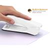 imageBostitch Office Ascend 3 in 1 Stapler Integrated Remover ampamp Staple Storage 420 Staples Included 20 Sheet Capacity Lightweight White B210WHT Full Size
