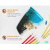 imageBostitch Office Battery Pencil Sharpener Hinged Tray Colored Pencil Compatible Blue BPS2BLUE BPS2BLK
