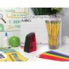 imageBostitch Office Battery Powered Pencil Sharpener Portable Hinged Tray Colored Pencil Compatible Fits In Backpack ampamp Most Pencil Cases Red