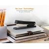 imageBostitch Office Classic Metal Desktop Stapler 20 Sheet Capacity Dual Clinch Opens for Tacking FullStrip Black3 pack