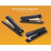 imageBostitch Office Classic Metal Desktop Stapler 20 Sheet Capacity Dual Clinch Opens for Tacking FullStrip Black3 pack