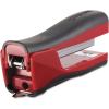 imageBostitch Office Dynamo 4 in 1 Standup Stapler Includes 420 Staples 20 Sheet Capacity Integrated Pencil Sharpener Staple Remover ampamp Staple Storage MagentaRed