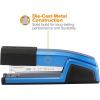 imageBostitch Office Epic Metal 3 in 1 Stapler 25 Sheet Capacity Includes 210 Staples in Staple Storage Compartment ampamp Integrated RemoverBlue