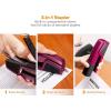 imageBostitch Office Epic Metal 3 in 1 Stapler 25 Sheet Capacity Includes 210 Staples in Staple Storage Compartment ampamp Integrated RemoverMagenta