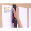 imageBostitch Office Epic Metal 3 in 1 Stapler 25 Sheet Capacity Includes 210 Staples in Staple Storage Compartment ampamp Integrated RemoverRed