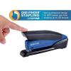 imageBostitch Office Executive 3 in 1 Stapler Includes 21 Staples and Integrated Staple Remover One Finger Stapling No Effort 2 Sheet Capacity Spring Powered Stapler BlackGray INP2Navy Blue