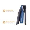 imageBostitch Office Executive 3 in 1 Stapler Includes 21 Staples and Integrated Staple Remover One Finger Stapling No Effort 2 Sheet Capacity Spring Powered Stapler BlackGray INP2Navy Blue