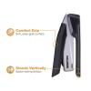 imageBostitch Office Executive 3 in 1 Stapler Includes 21 Staples and Integrated Staple Remover One Finger Stapling No Effort 2 Sheet Capacity Spring Powered Stapler BlackGray INP2Gray