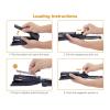imageBostitch Office Executive 3 in 1 Stapler Includes 21 Staples and Integrated Staple Remover One Finger Stapling No Effort 2 Sheet Capacity Spring Powered Stapler BlackGray INP2Black