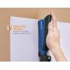 imageBostitch Office Executive 3 in 1 Stapler Includes 21 Staples and Integrated Staple Remover One Finger Stapling No Effort 2 Sheet Capacity Spring Powered Stapler BlackGray INP2Navy Blue