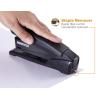 imageBostitch Office Executive 3 in 1 Stapler Includes 21 Staples and Integrated Staple Remover One Finger Stapling No Effort 2 Sheet Capacity Spring Powered Stapler BlackGray INP2Black