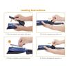 imageBostitch Office Executive 3 in 1 Stapler Includes 21 Staples and Integrated Staple Remover One Finger Stapling No Effort 2 Sheet Capacity Spring Powered Stapler BlackGray INP2Navy Blue