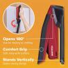 imageBostitch Office Executive 3 in 1 Stapler Includes 210 Staples and Integrated Staple Remover One Finger Stapling No Effort 20 Sheet Capacity Spring Powered Stapler Red20 Sheet Stapler