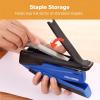 imageBostitch Office InPower SpringPowered Desktop Stapler 20 Sheet Capacity One Finger Stapling Includes 210 Staples Jam Free Opens for Tacking GreenBlue