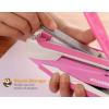 imageBostitch Office InPower SpringPowered Desktop Stapler 20 Sheet Capacity One Finger Stapling Includes 210 Staples Jam Free Opens for Tacking GreenPink