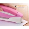 imageBostitch Office InPower SpringPowered Desktop Stapler 20 Sheet Capacity One Finger Stapling Includes 210 Staples Jam Free Opens for Tacking GreenPink