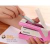imageBostitch Office Injoy SpringPowered Compact Stapler  Blue 1512Bca Pink