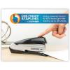 imageBostitch Office Inspire 20 Sheet Stapler  One Finger No Effort Spring Powered Stapler  Black 1423Silver  Black